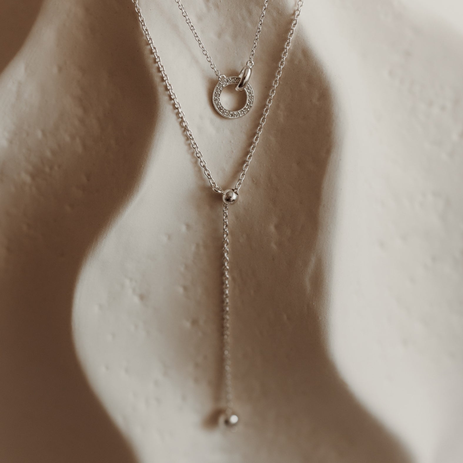 Bola Silver Necklace - Indira