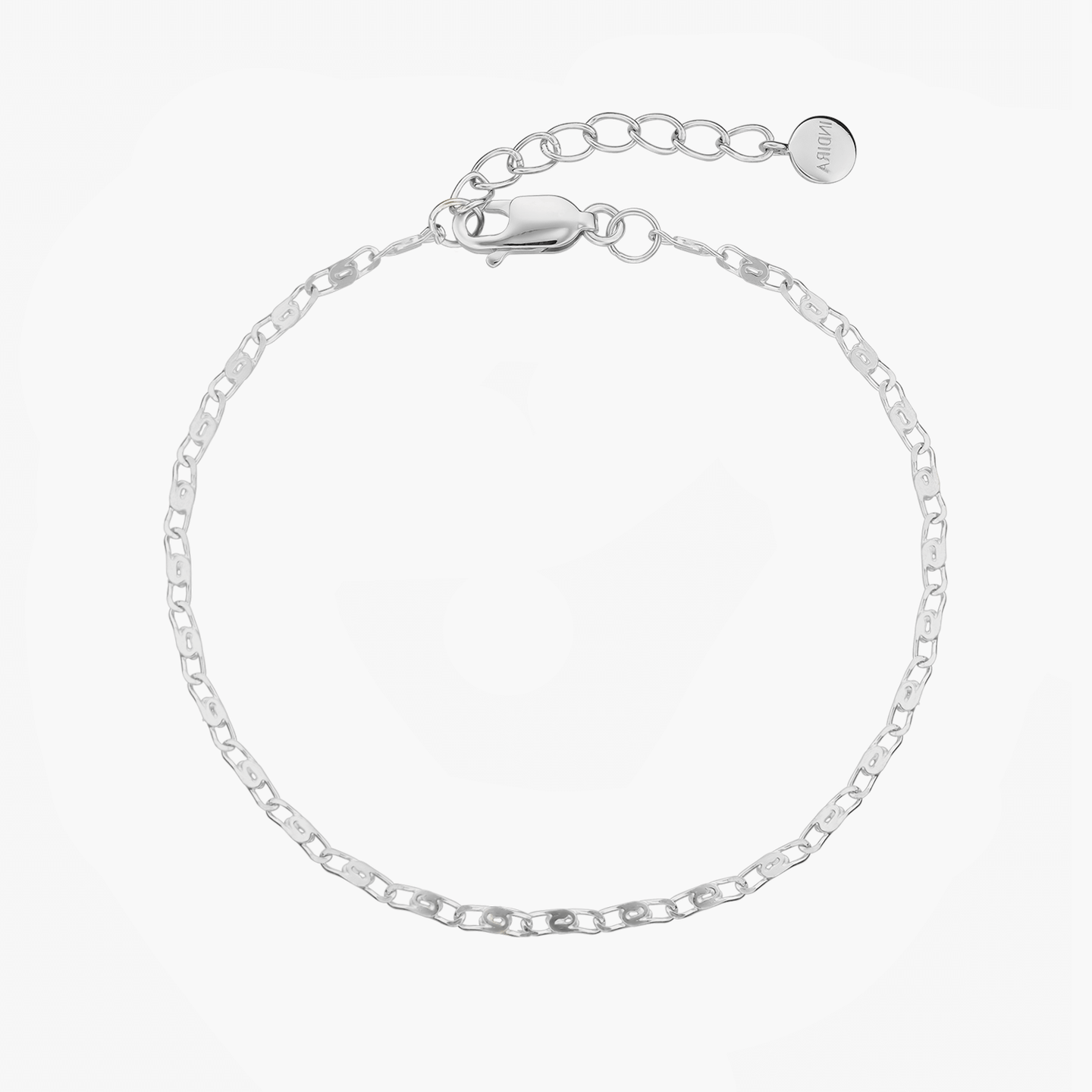 Silver Anchor Bracelet - Indira