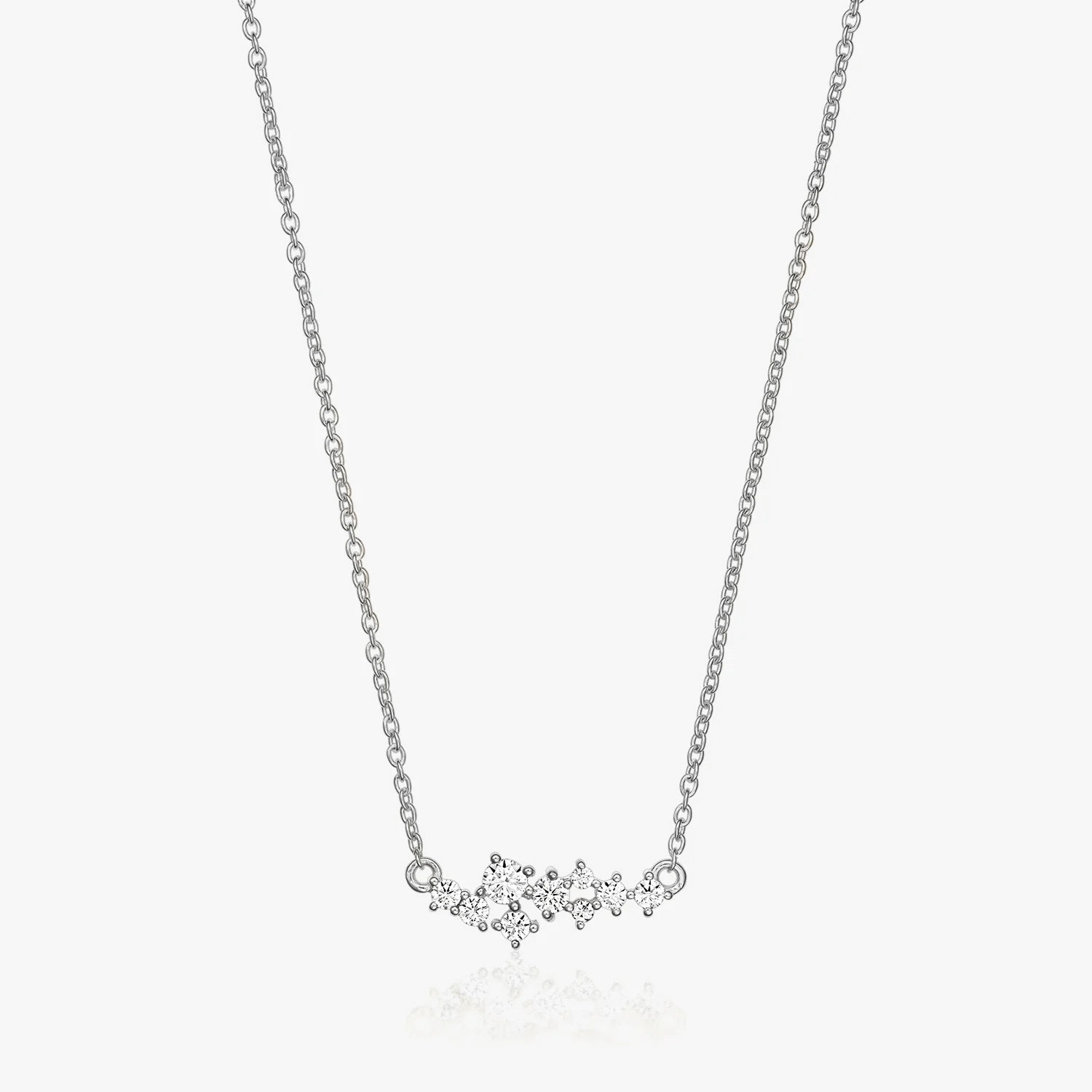 Silver Constellation Necklace - Indira