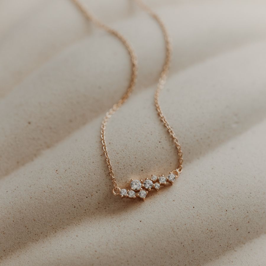 Constellation Silver Necklace - Indira