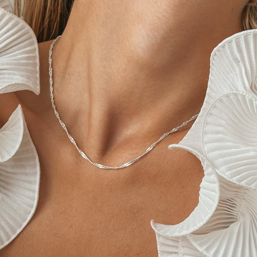 Singapore Silver Chain - Indira