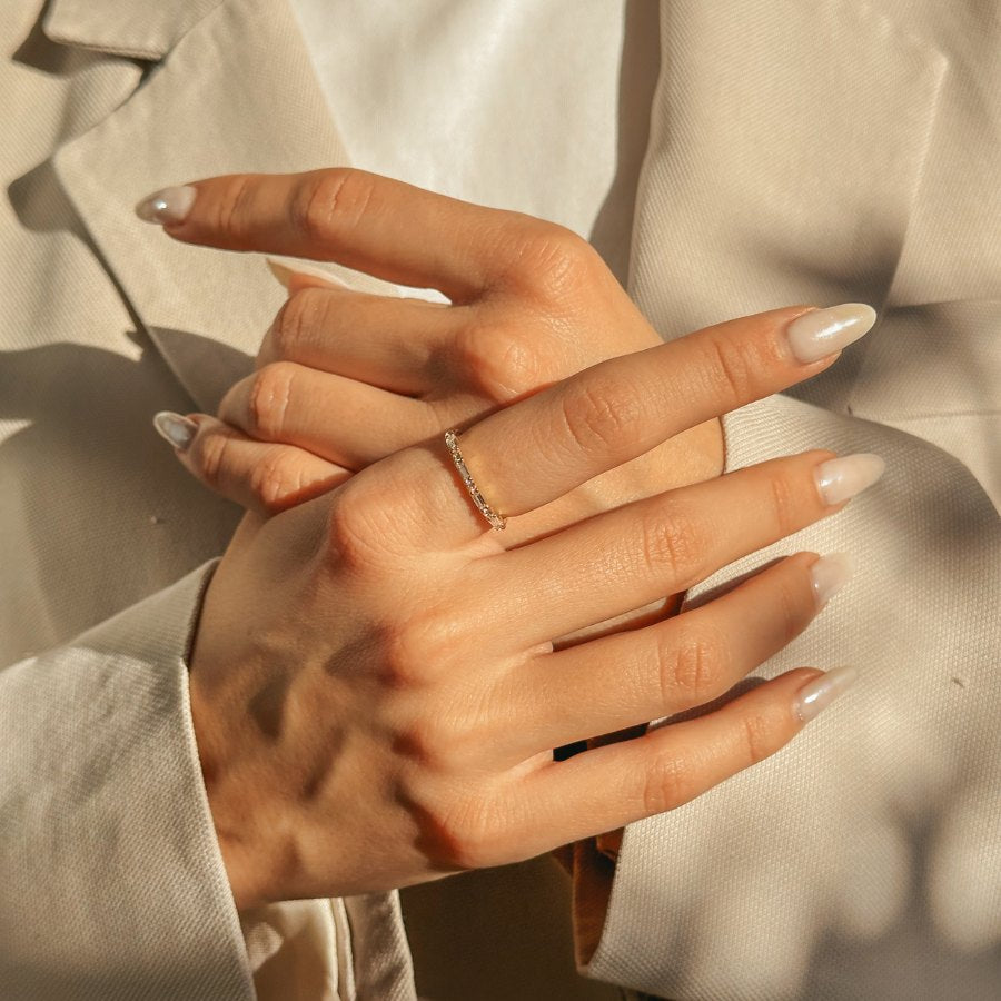 Inel argint Baguette - Zirconiu - Indira