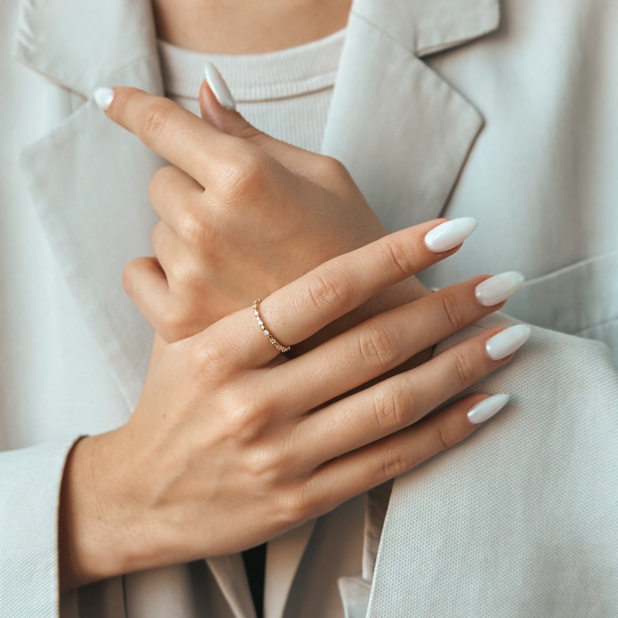 Endless Sparkle Gold Ring