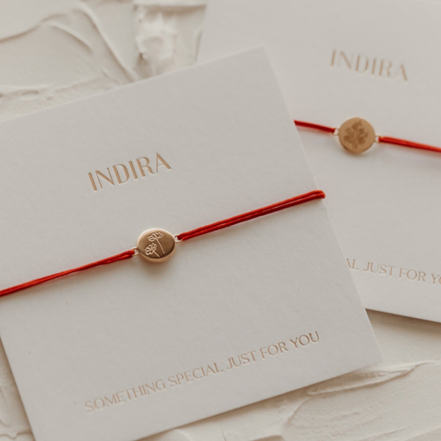 Silver Cord Bracelet Silver BirthFlower - May Lily