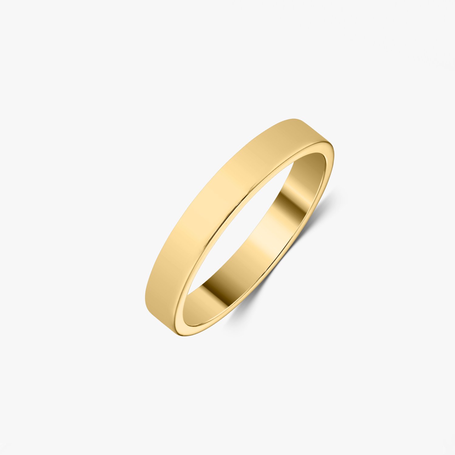 Simple Gold Wedding Ring - Indira