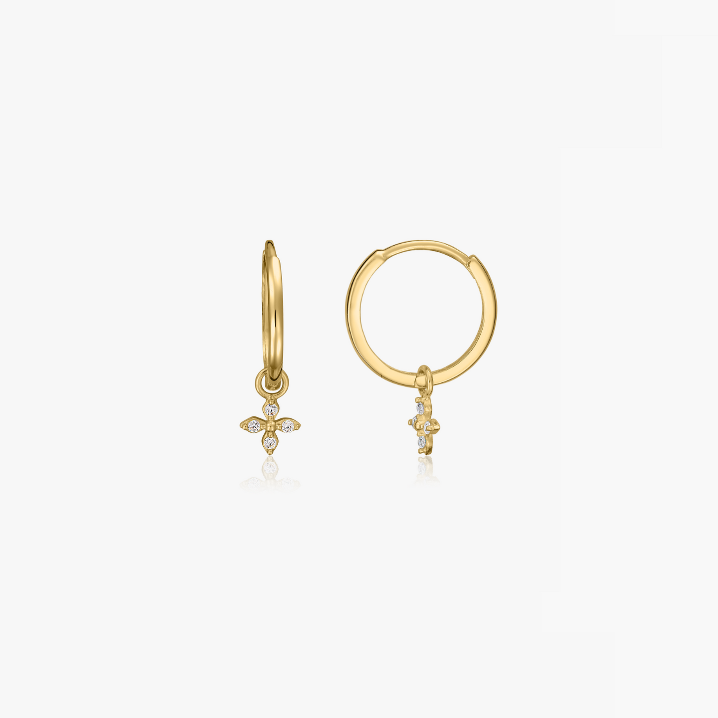 Frankie Gold Earrings - Indira
