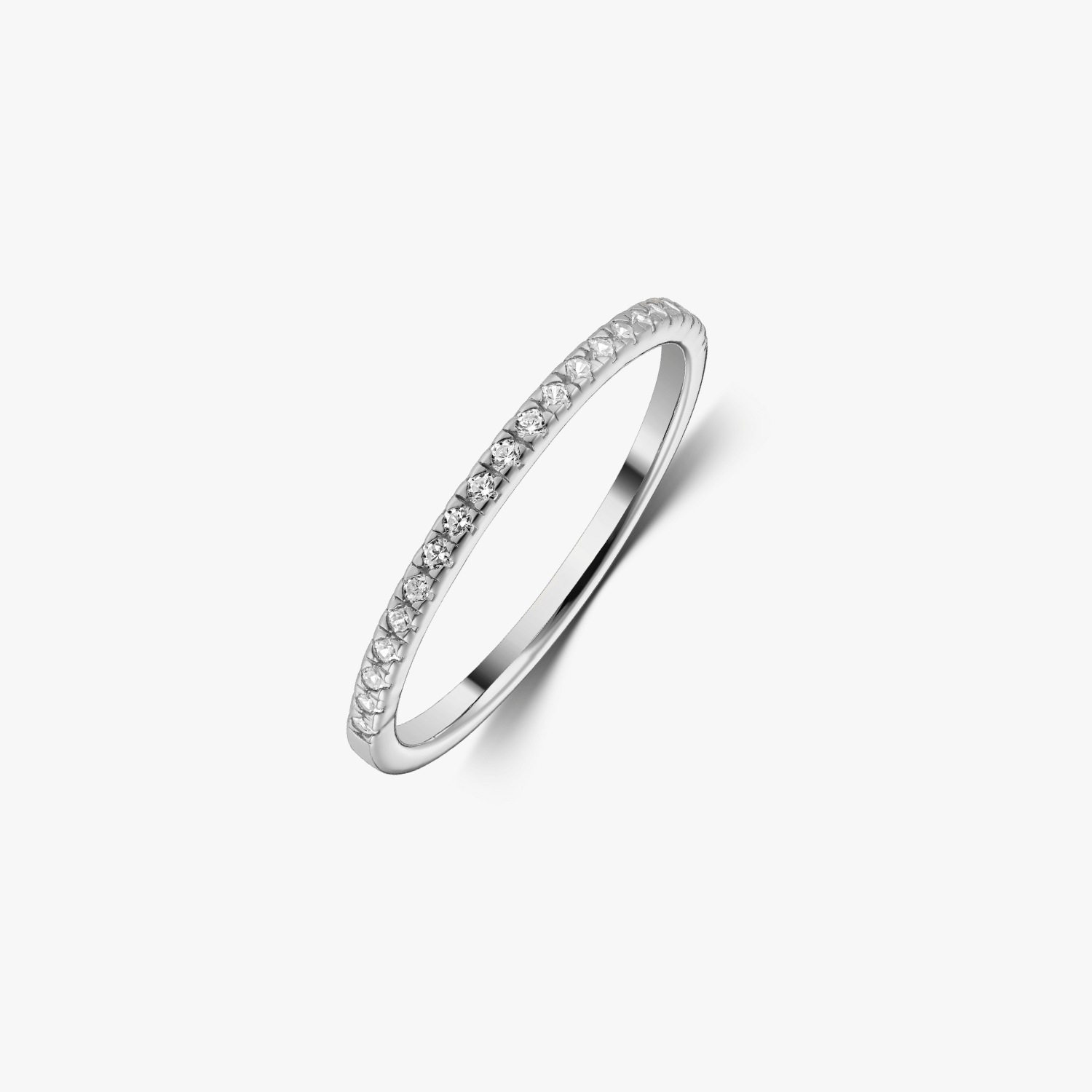 Chriss Silver Ring - Zirconia - Indira