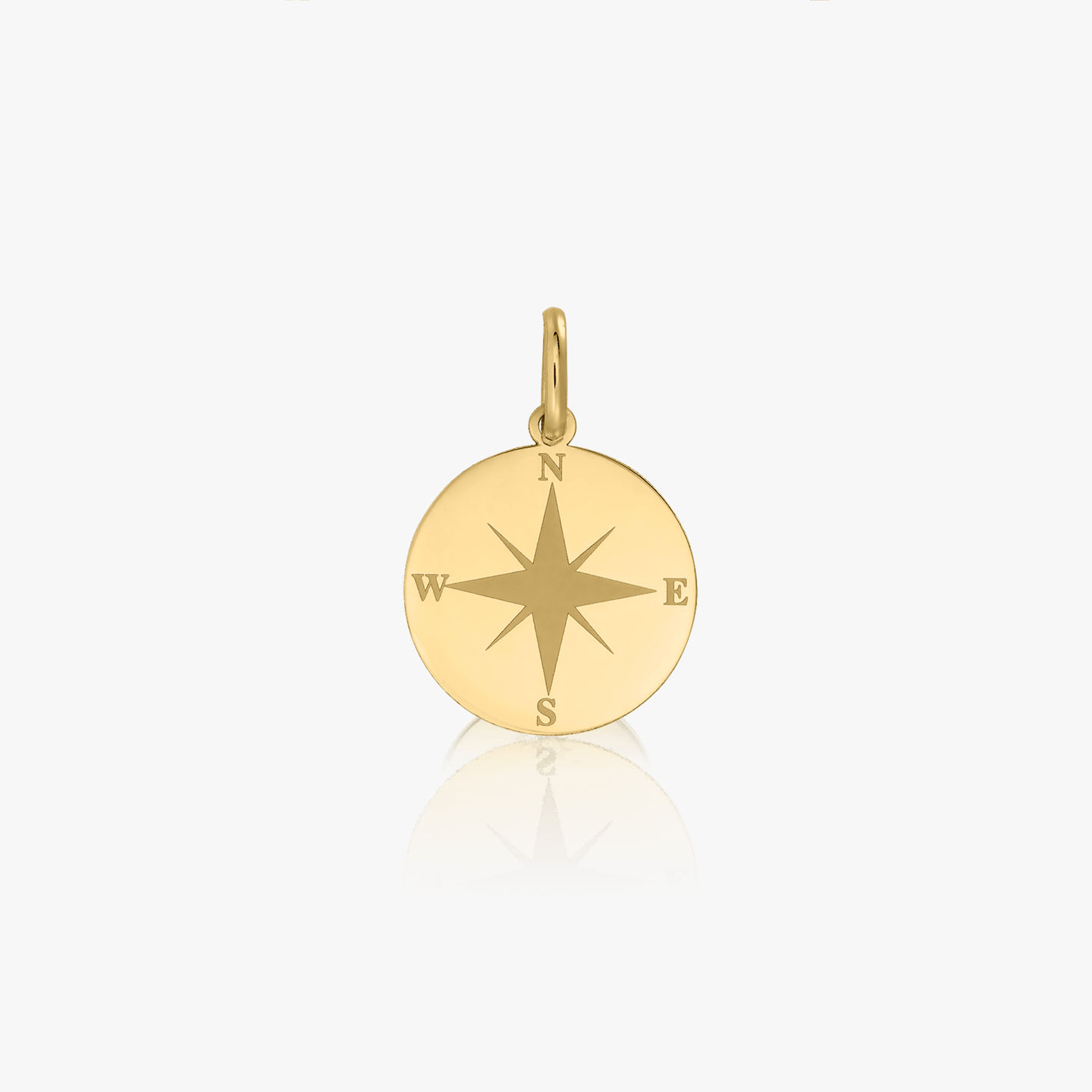 Find my Way Gold Pendant - Indira