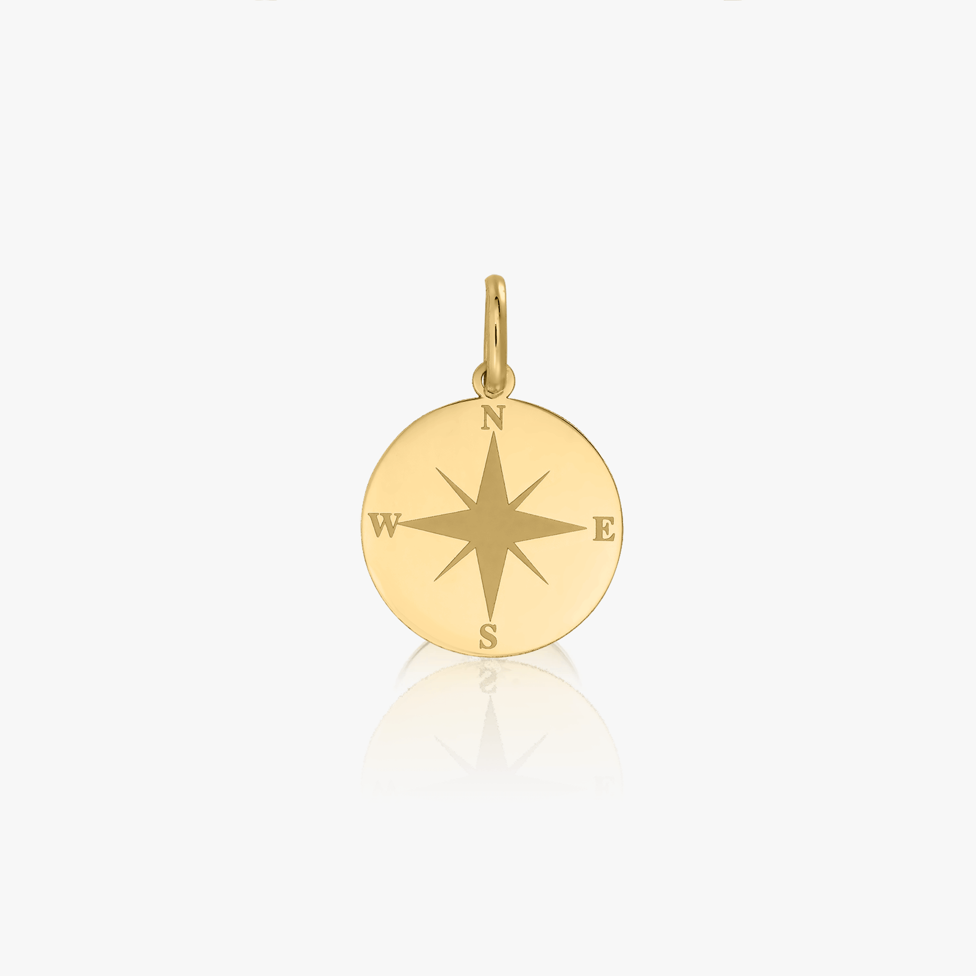 Find my Way Gold Pendant - Indira