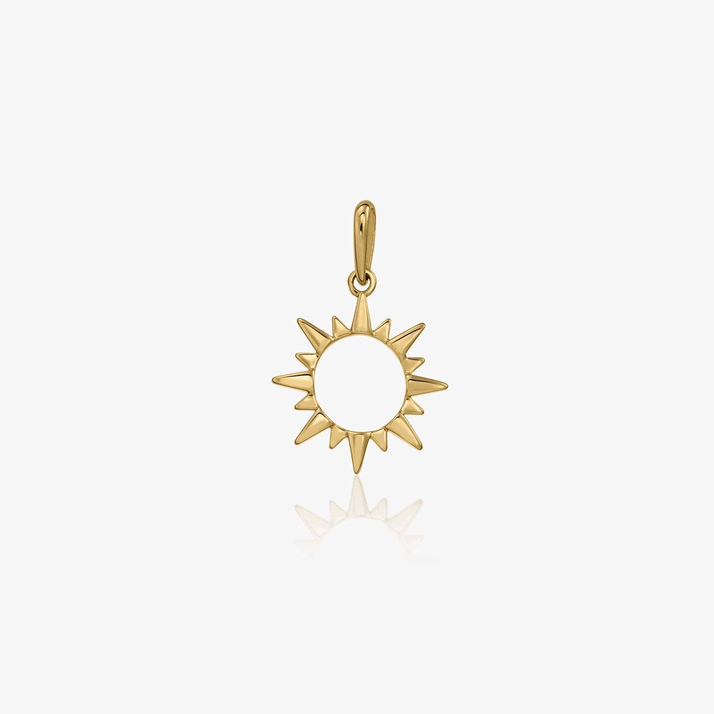 Sunshine Gold Pendant - Indira