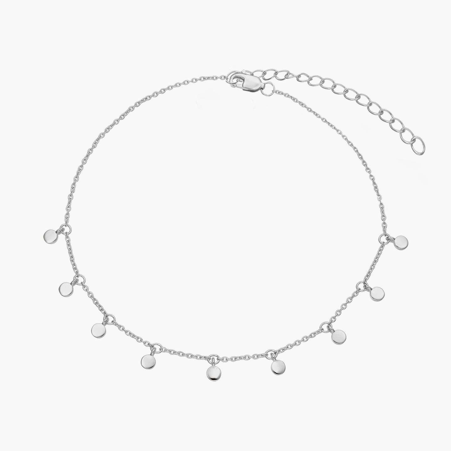 Allegra Silver Anklet - Indira
