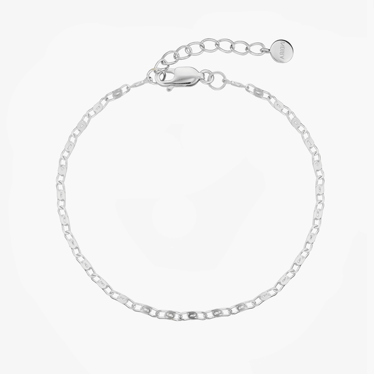 Silver Anchor Bracelet - Indira