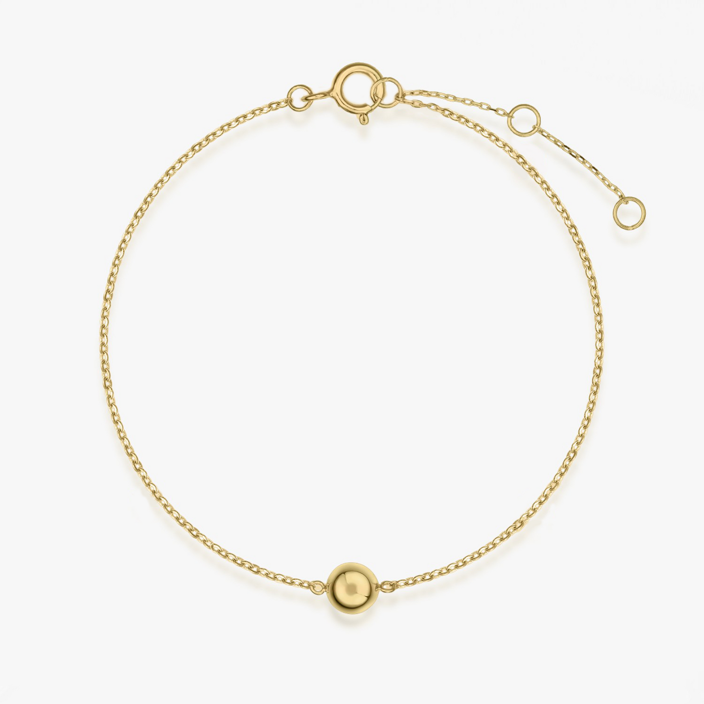 Golden Sphere Yellow Gold Bracelet