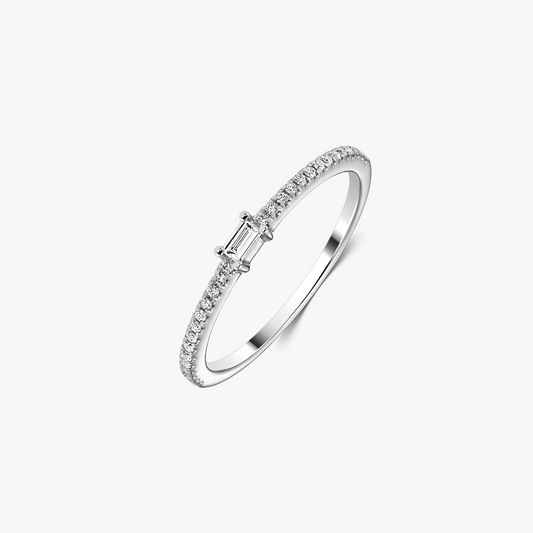 Celeste White Gold Ring – Diamonds