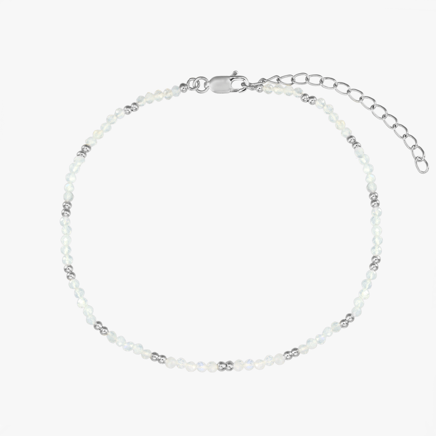 SummerScape Silver Bracelet – Moonstone