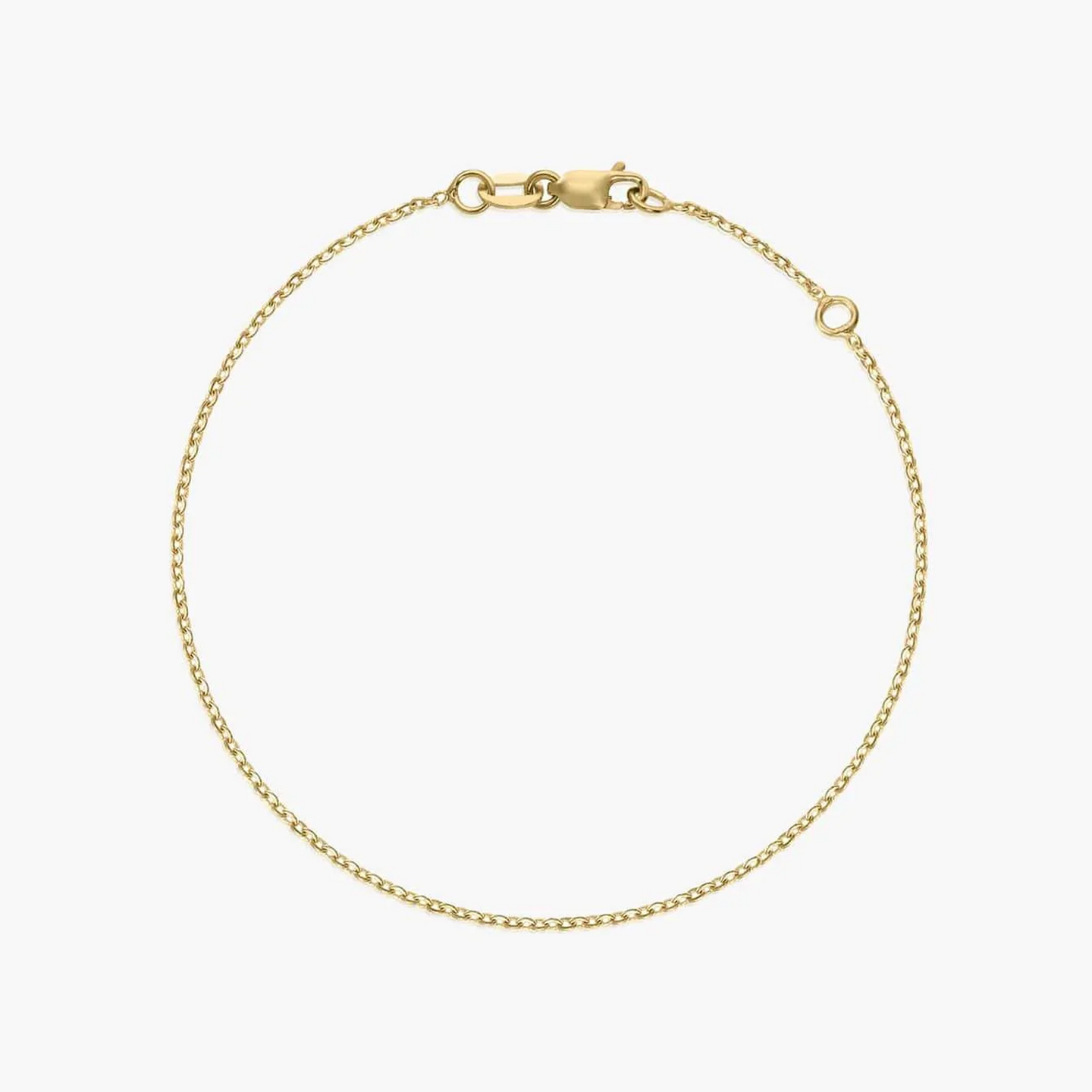 Simple Chain Gold Bracelet - Indira