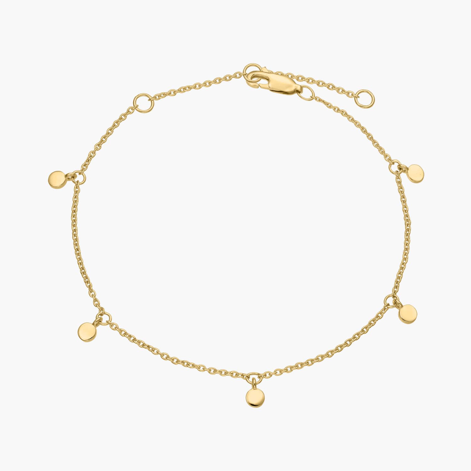Silver Bracelet Golden Allegra - Indira