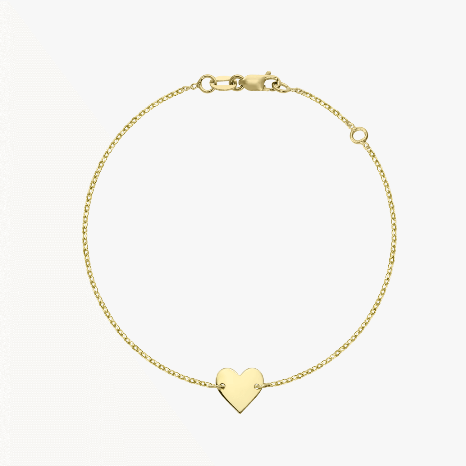 14K Gold Heart bracelet