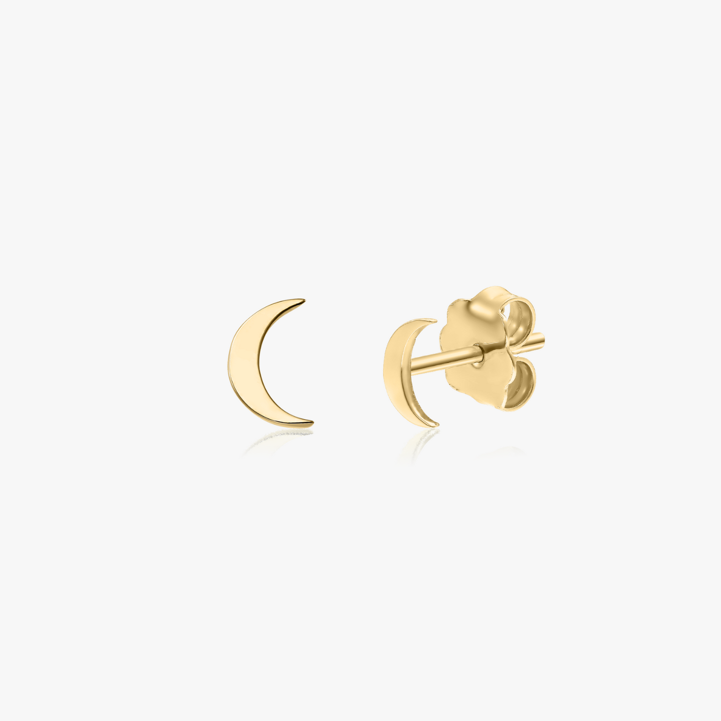 Moon Gold Earrings