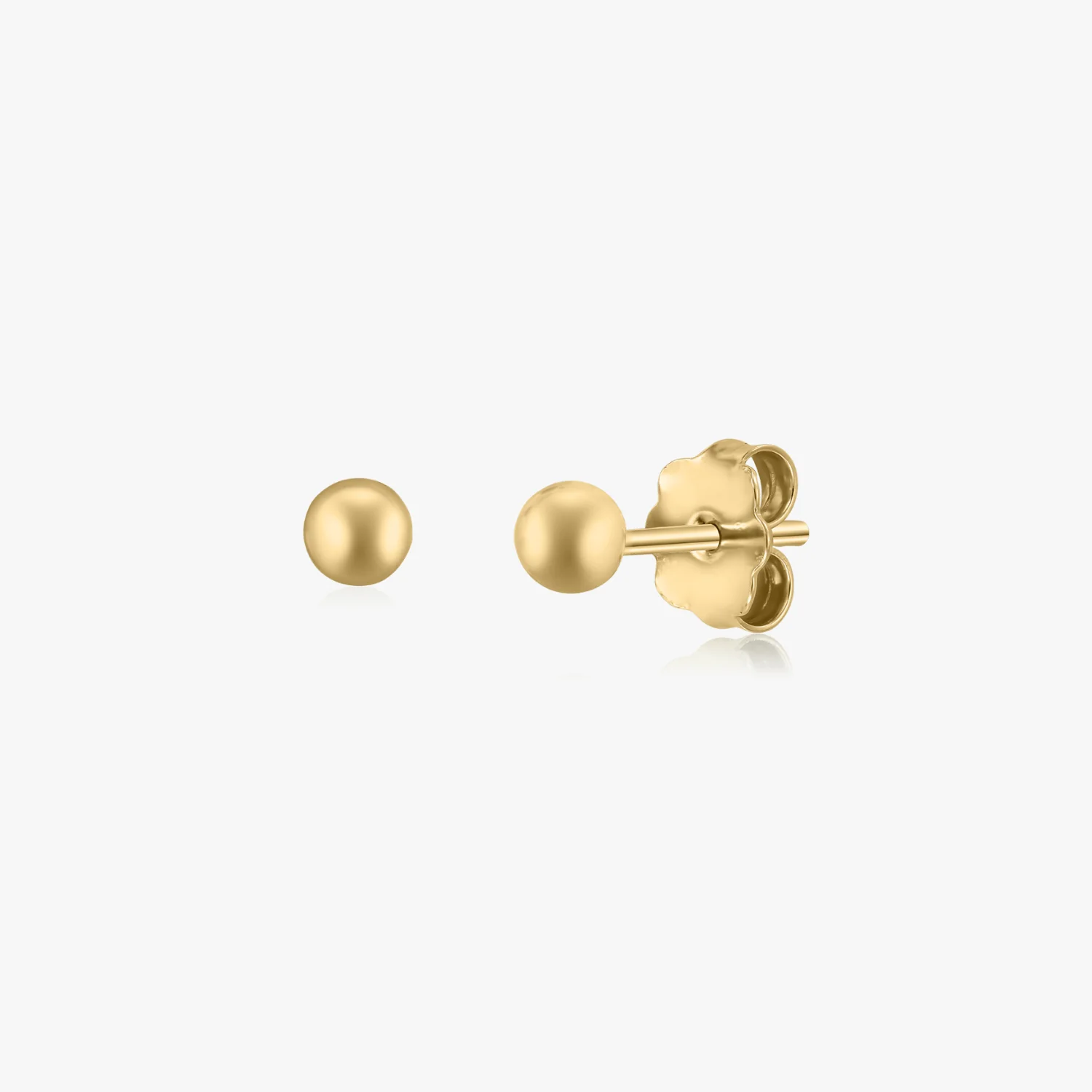 Gold Pointelle Earrings