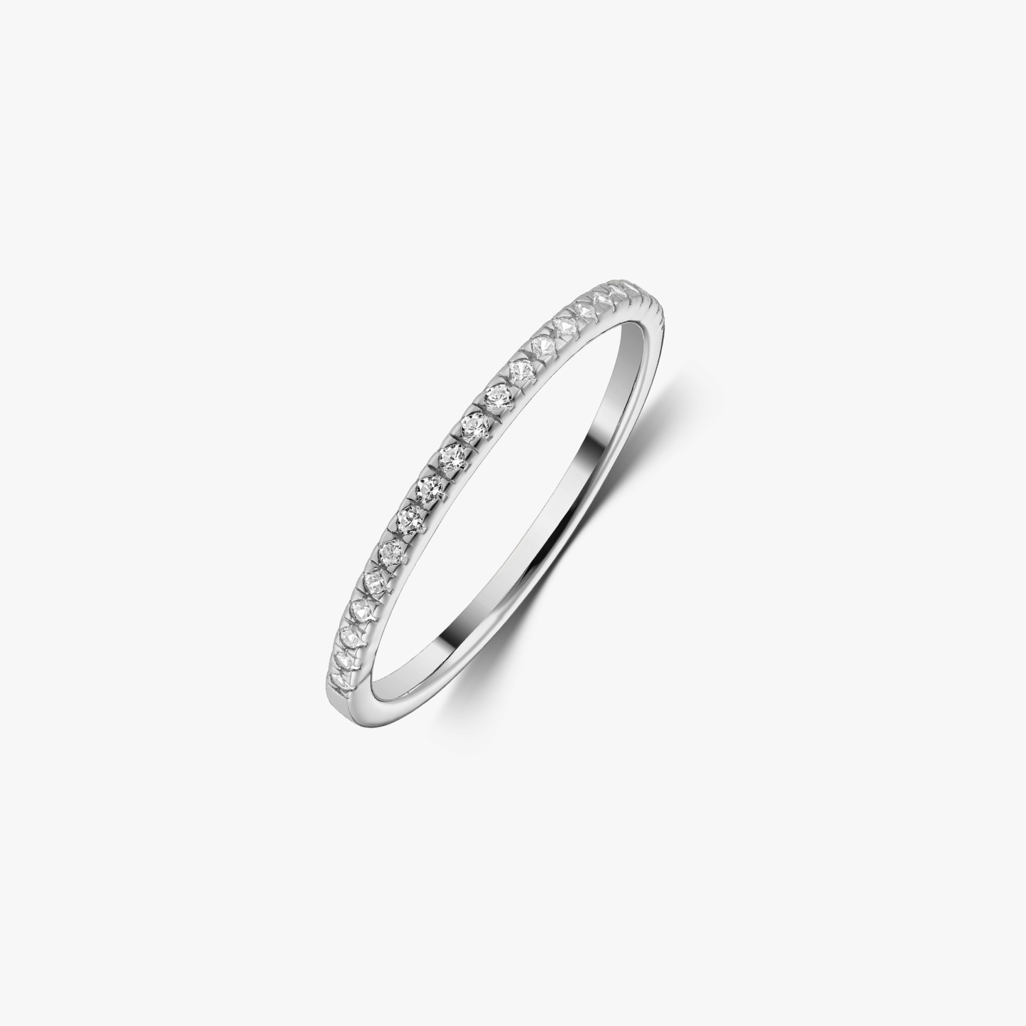 Chriss Silver Ring - Zirconia - Indira