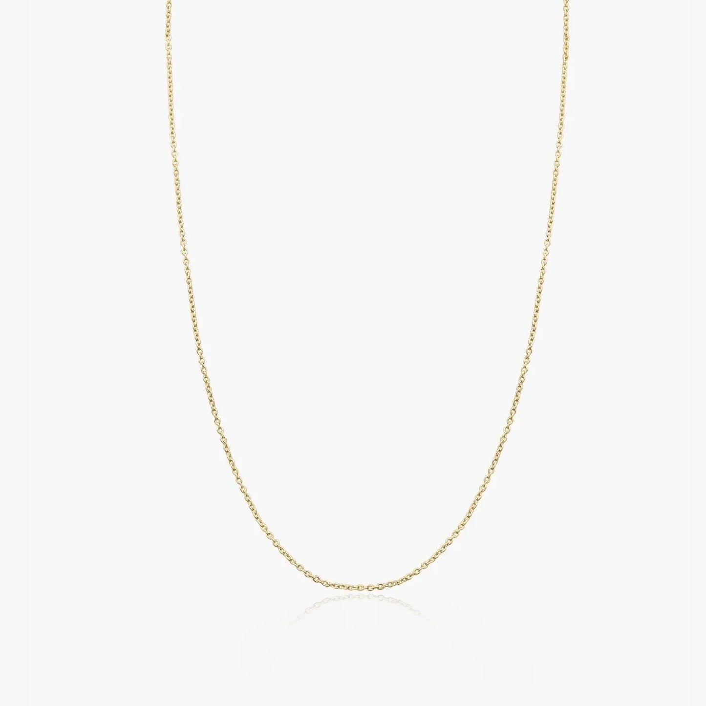 Golden Simple silver chain