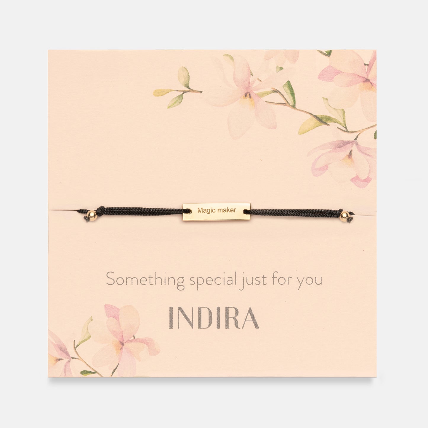 Brățară șnur din argint Golden Magic Maker - Indira