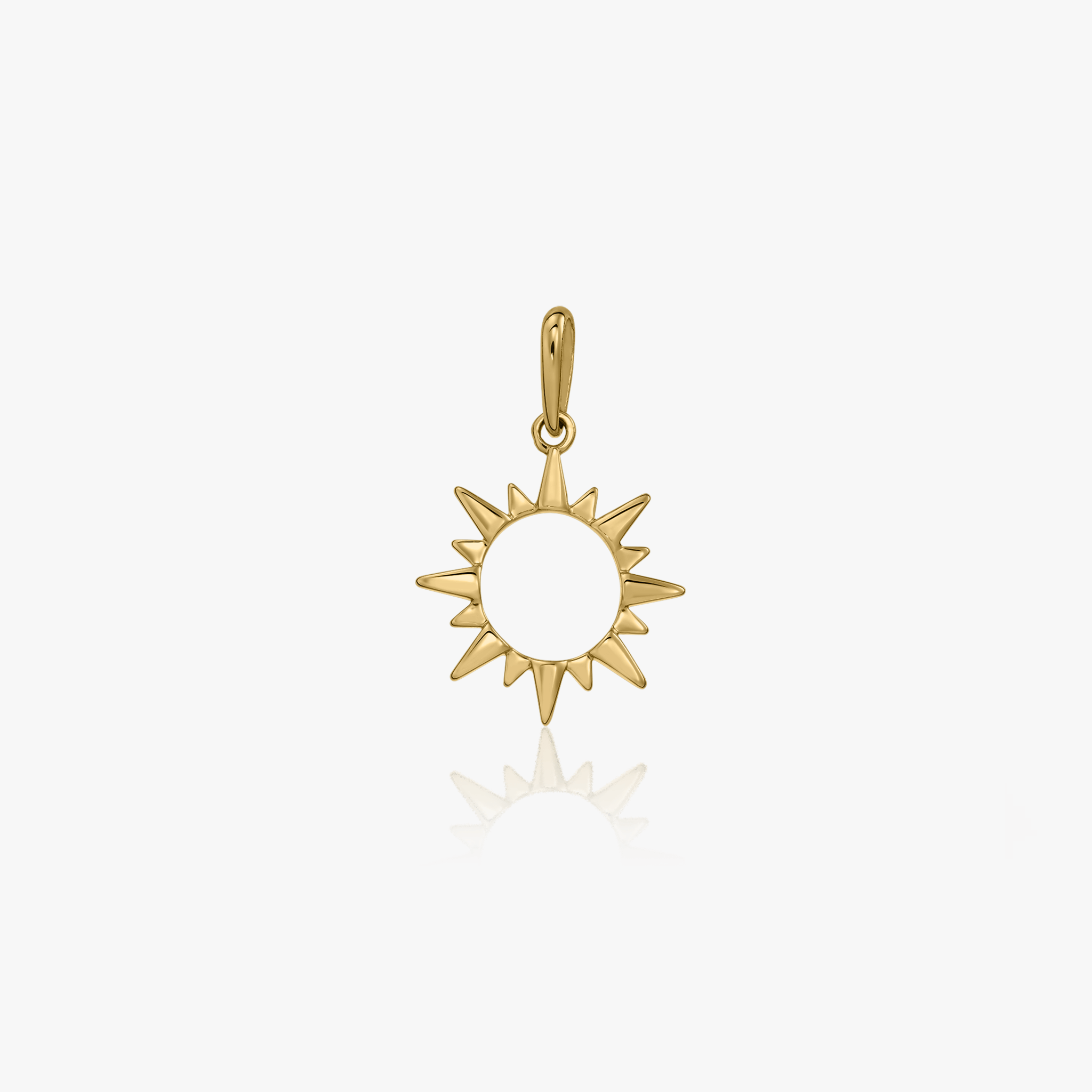 Sunshine gold pendant